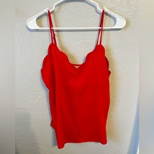 Monteau Red Tank Top S